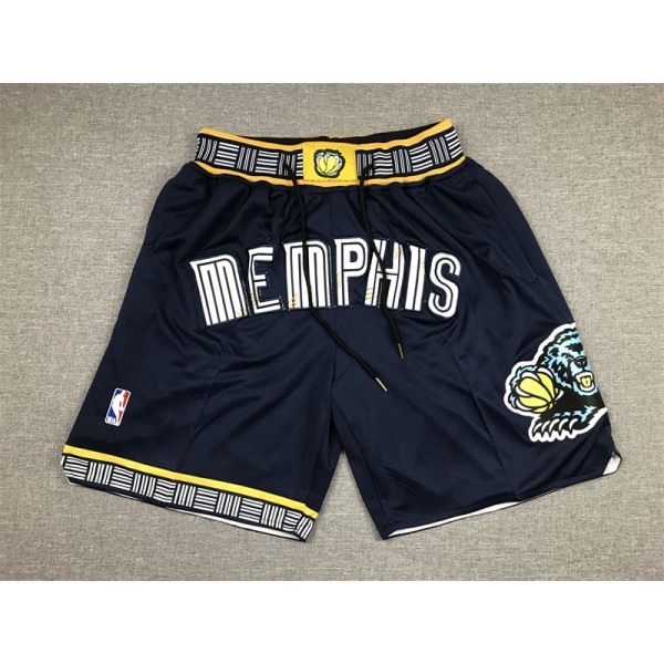 Memphis Grizzlies Black Just Don Shorts