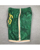 Boston Celtics Green Just Don Shorts