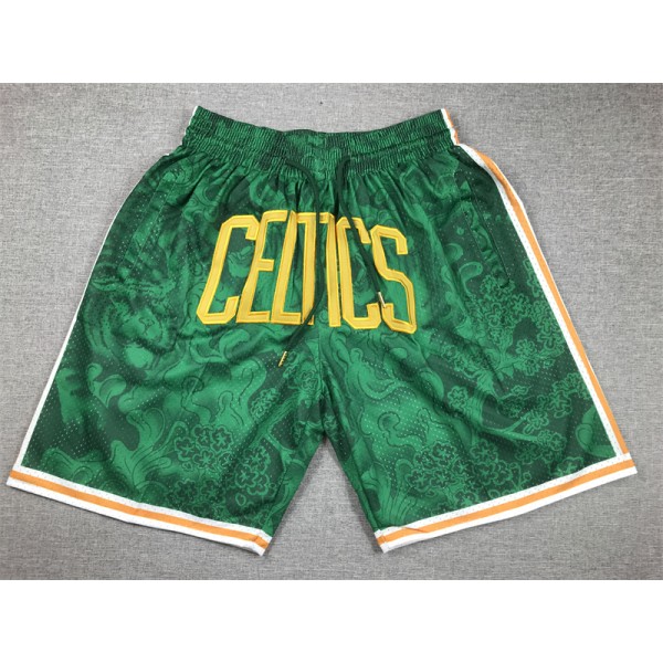 Boston Celtics Green Just Don Shorts