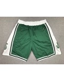 Boston Celtics Green Just Don Shorts