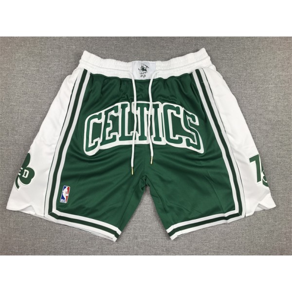 Boston Celtics Green Just Don Shorts