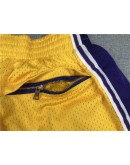 Los Angeles Lakers Yellow Just Don Shorts