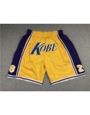 Los Angeles Lakers Yellow Just Don Shorts