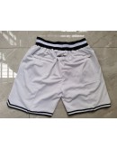 Brooklyn Nets White Just Don Shorts