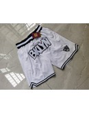 Brooklyn Nets White Just Don Shorts