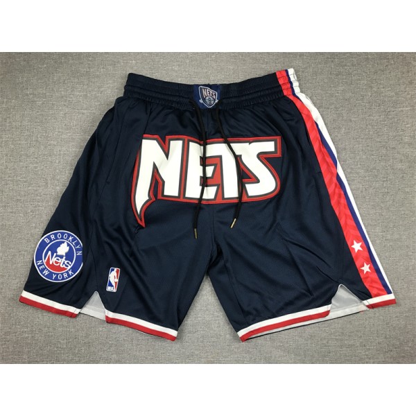 Brooklyn Nets Black Just Don Shorts