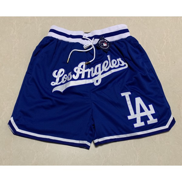 Los Angeles Dodgers Blue Just Don Shorts