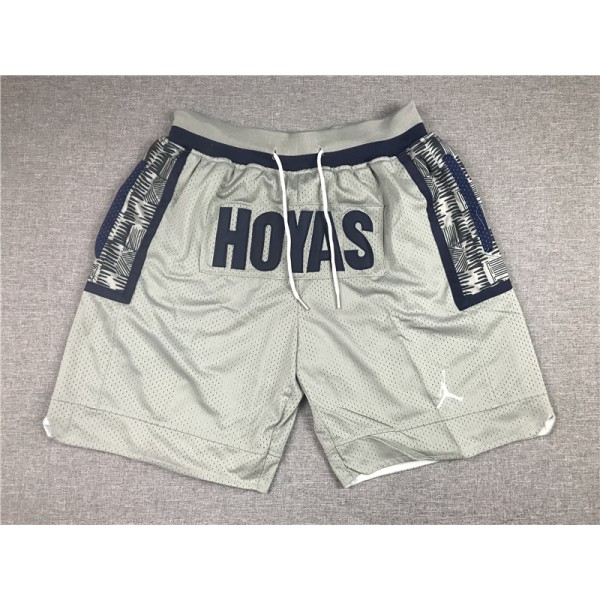 Georgetown Hoyas Gray Just Don Shorts