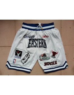 Eastern Conference White Just Don Shorts