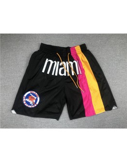 Miami Floridians Black Just Don Shorts