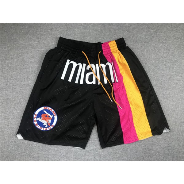 Miami Floridians Black Just Don Shorts