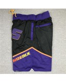 Phoenix Suns Black Just Don Shorts