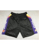 Phoenix Suns Black Just Don Shorts