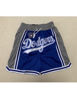 Los Angeles Dodgers Blue Just Don Shorts