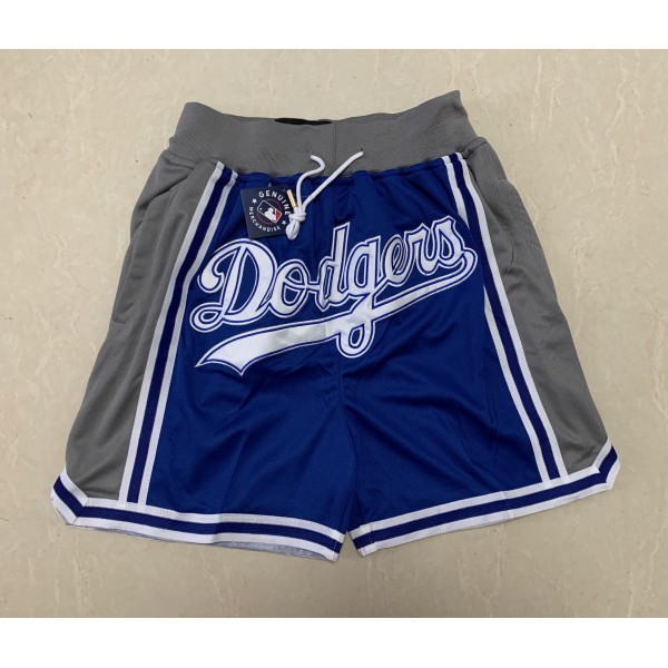 Los Angeles Dodgers Blue Just Don Shorts