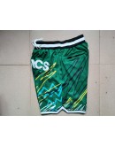 Seattle Supersonics Green Just Don Shorts