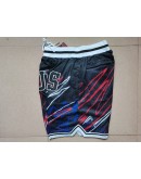 Chicago Bulls Black Just Don Shorts