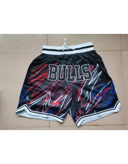 Chicago Bulls Black Just Don Shorts