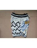 Golden State Warriors White Just Don Shorts