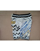 Golden State Warriors White Just Don Shorts