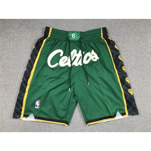 Boston Celtics Green Just Don Shorts