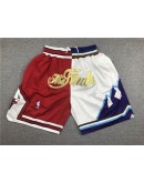 Chicago Bulls White & Red Just Don Shorts