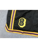 Los Angeles Lakers Black Just Don Shorts