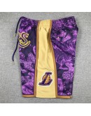 Los Angeles Lakers Purple Just Don Shorts