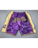 Los Angeles Lakers Purple Just Don Shorts