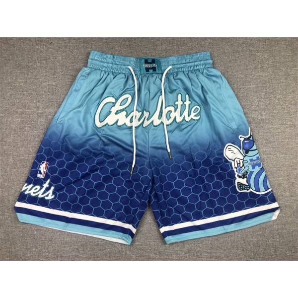 Charlotte Hornets Blue Just Don Shorts