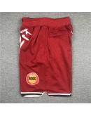 Houston Rockets Red Just Don Shorts