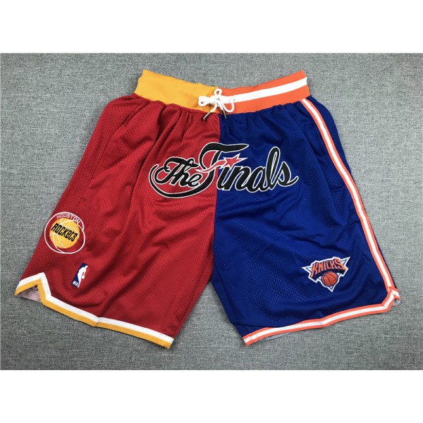 Houston Rockets Red & Blue Just Don Shorts