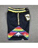 Denver Nuggets Black Just Don Shorts