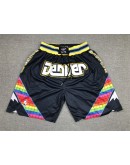 Denver Nuggets Black Just Don Shorts