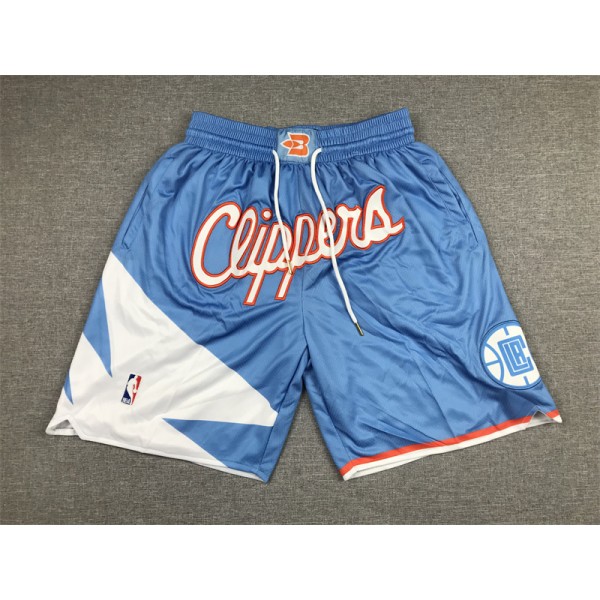 Los Angeles Clippers Blue Just Don Shorts