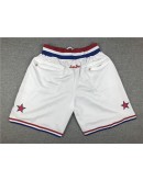 All Star White Just Don Shorts