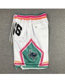 San Antonio Spurs White Just Don Shorts