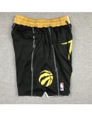 Toronto Raptors Black Just Don Shorts