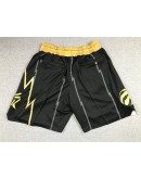 Toronto Raptors Black Just Don Shorts