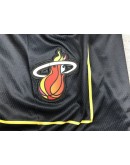 Miami Heat Black Just Don Shorts