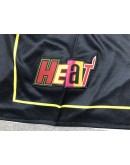 Miami Heat Black Just Don Shorts