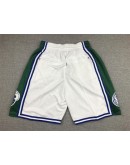 Dallas Mavericks White Just Don Shorts