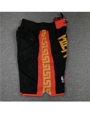 Golden State Warriors Black  Just Don Shorts