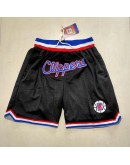 Los Angeles Clippers Black Just Don Shorts