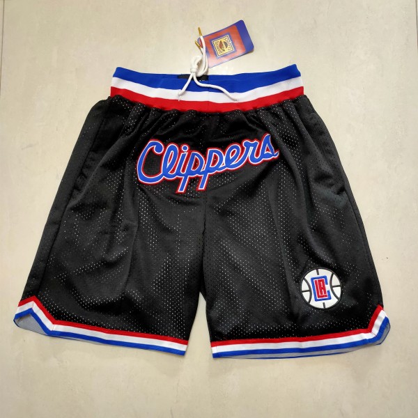 Los Angeles Clippers Black Just Don Shorts