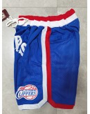 Los Angeles Clippers Blue Just Don Shorts