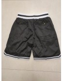 Brooklyn Nets Black Just Don Shorts