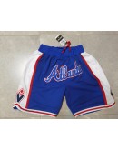 Atlanta Braves Blue Just Don Shorts