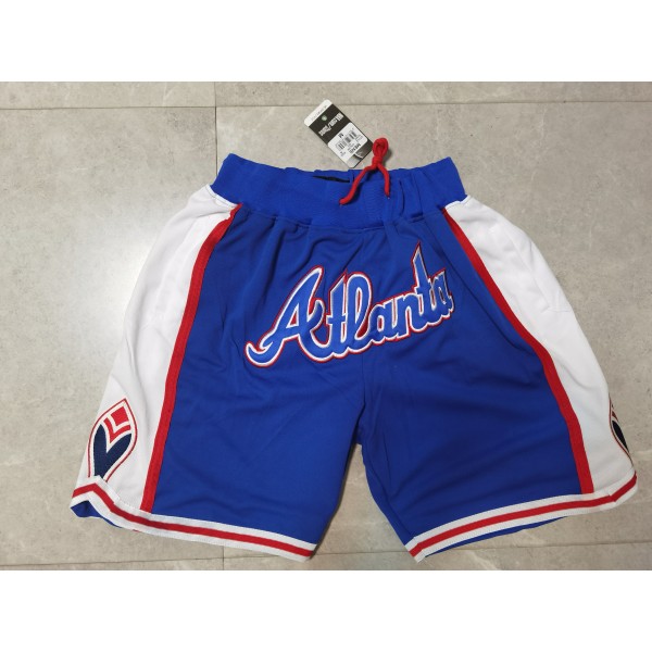 Atlanta Braves Blue Just Don Shorts