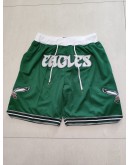 Philadelphia Eagles Green Just Don Shorts